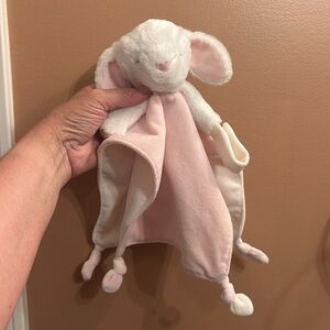 Pink Bunny Security Blanket